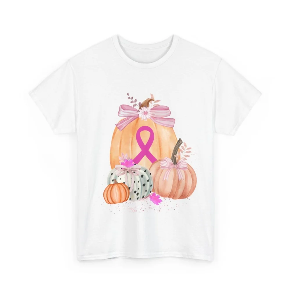 Fall Breast Cancer Awareness Tee - Picture 5 of 6